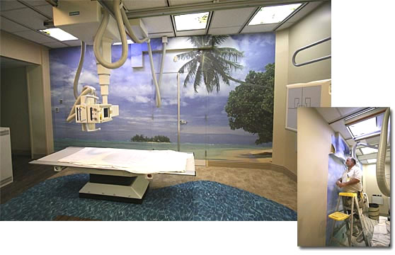 updated hospital room