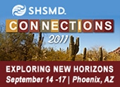 SHSMD Connections 2011 "Exploring New Horizons" flyer