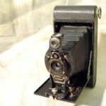 Antique photography camera