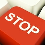 STOP button on keyboard