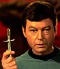 Photo of Dr. McCoy from Start Trek