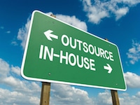 in-house outsource