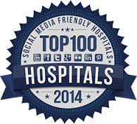 top social media hospitals