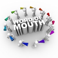 word of mouth text
