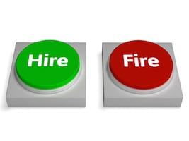 HIRE FIRE buttons