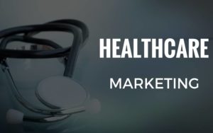 "Healthcare Marketing" text