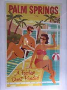 Palm Springs vacation rental poster