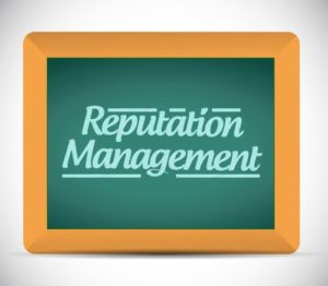 reputation management sign