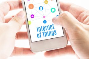 text reading "internet of things"