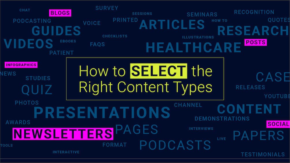Hero image: how to select the right content types