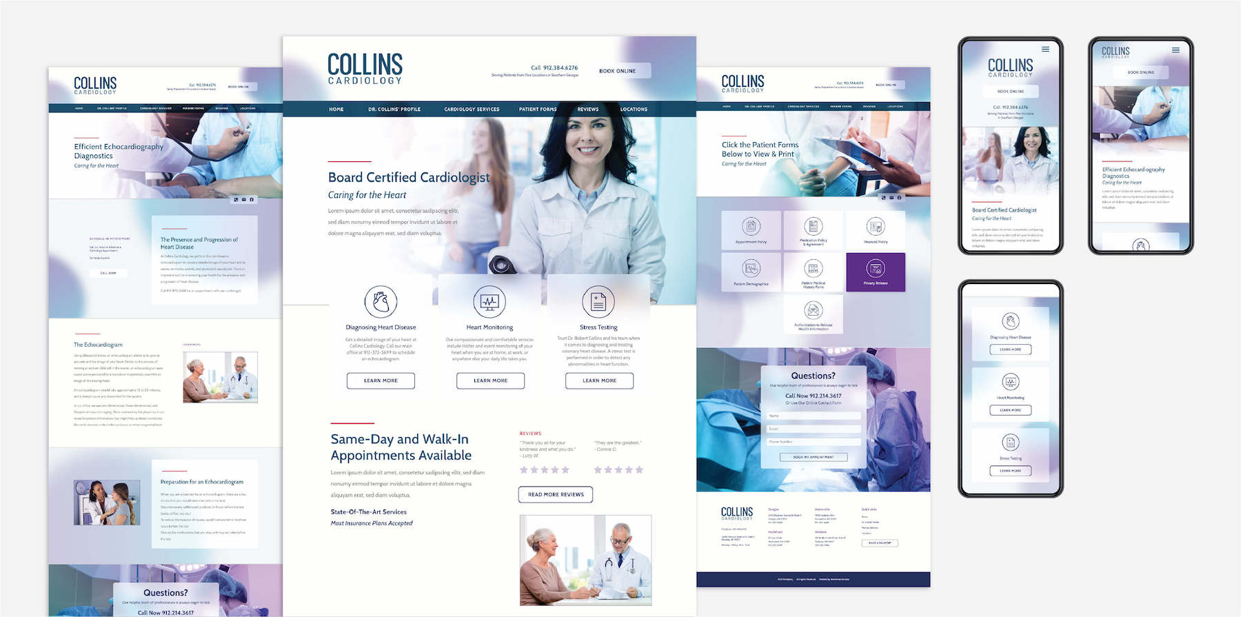 Collins Cardiology recent designs