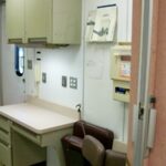 Interior of the mobile clinic