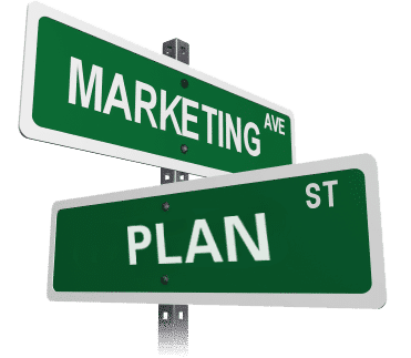 Marketing Plan street signs