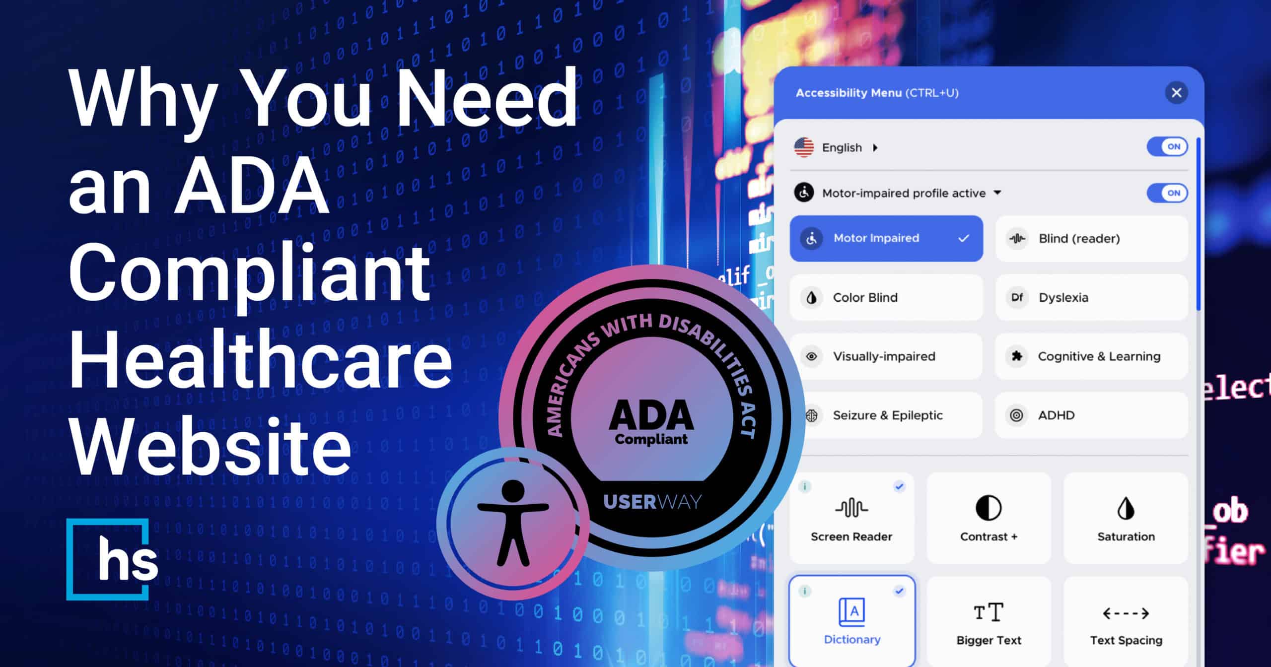 Why You Want an ADA Compliant Healthcare Web page
