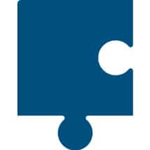 navy blue puzzle piece