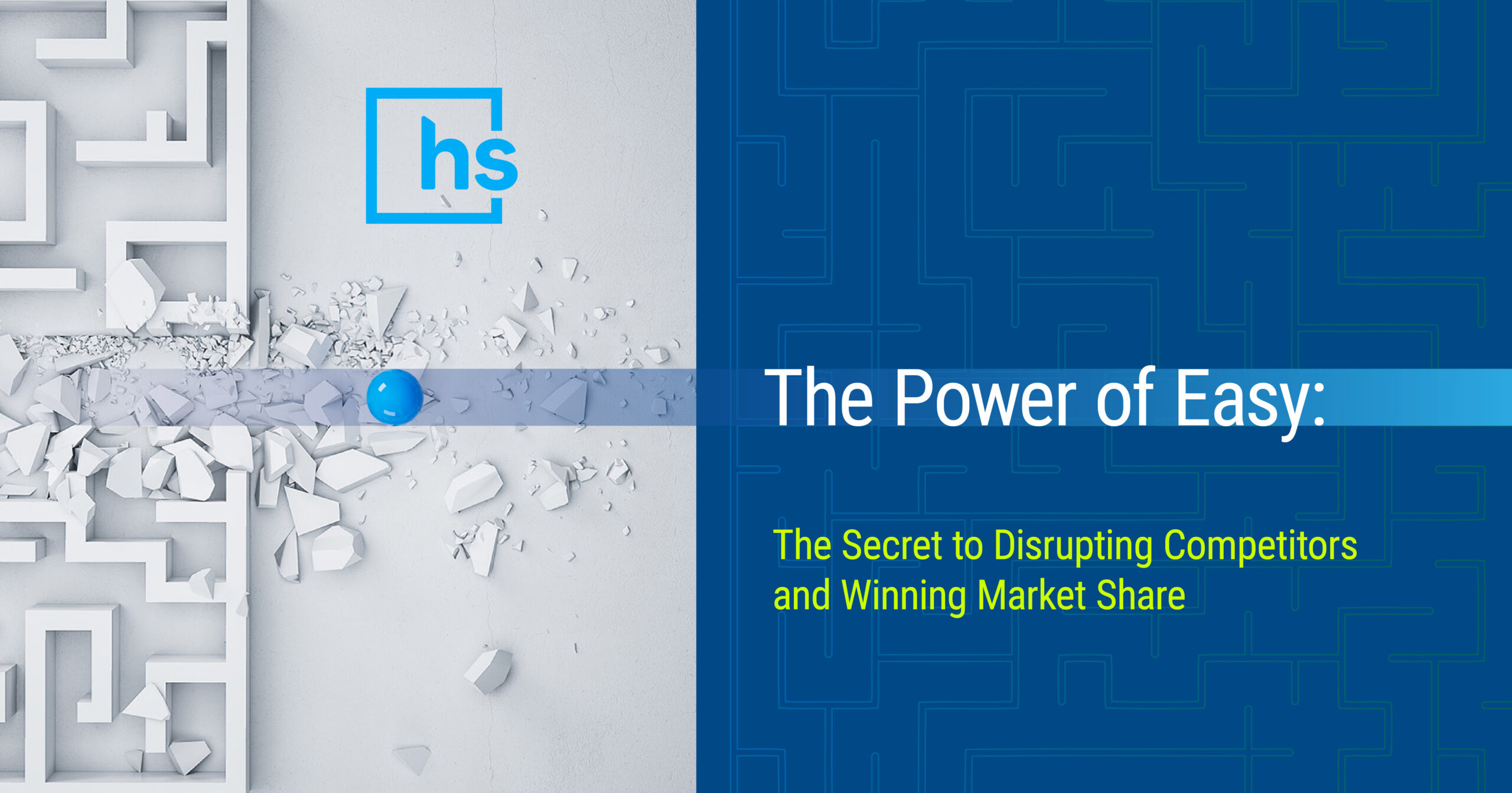 Easy: The Secret to Disruption and Winning Market Share