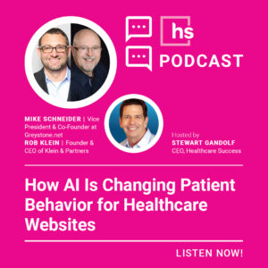 How AI Is Changing Patient Behavior on Healthcare Websites